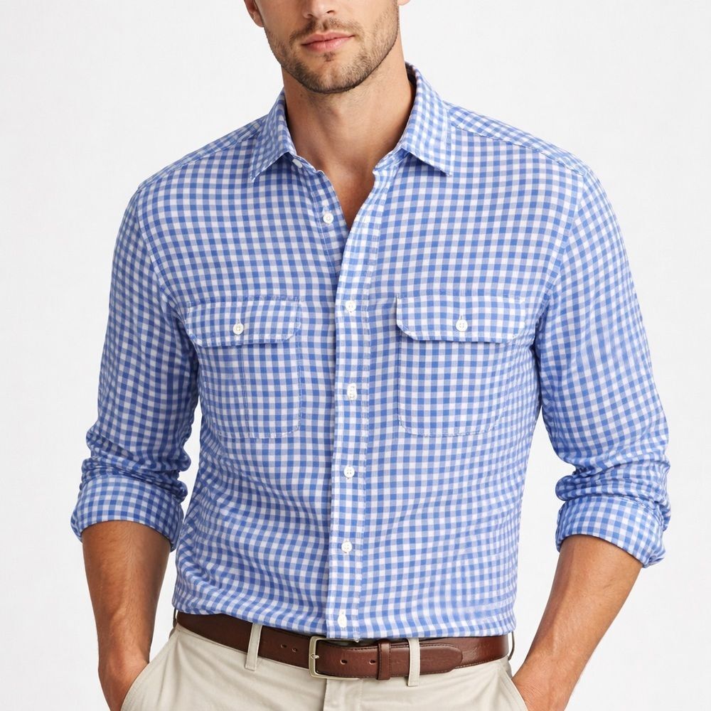 Ralph Lauren Blue Label Gingham Men's Shirt